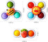 ALASOU 3PCS Pop Suction Cup Spinner Toys for 1 Year Old, Novelty Spinning Tops Toddler Toys, Sensory Bath Toy