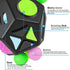 12 Sided Fidget Cube Toys, Stress Relief for Kids and Adults with ADD, OCD, ADHD, Autism (Black / B2)