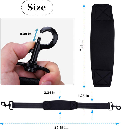 Stroller Carry Strap for Babyzen Yoyo Yoya, Travel Shoulder Straps for Easy Carry