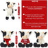 9" Cow Stuffed Animal - Cute Soft Plush Toy Gifts for Girls, Boys, & Kids