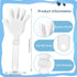 ZCYSRLQIN 36 7.5 Inch Pcs White Hand Clappers Clappers Noisemakers Noise Makers Party Favors Plastic Party Clapper