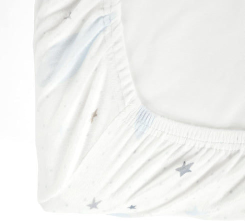 Lush Decor 32" 16" 5", Goodnight Little Moon Soft & Plush Changing Pad Cover, x x Blue