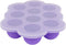 WeeSprout Silicone Freezer Tray with Clip on Lid Perfect Food Storage Container