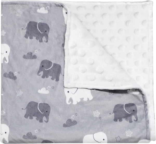 TANOFAR Super Soft Micro Fleece Baby Blanket - Boys Receiving Blanket with
