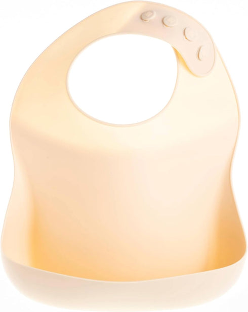 Set, Baby Feeding Silicone Bib, Bowl & Spoons for Self-Feeding First Stage Baby Essentials Gum Friendly, BPA-Free, Easy