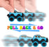 ThinkMax 12pcs Easter Eggs Prefilled with Pull Back Cars, with toys inside for Easter Eggs Hunt, Easter Basket