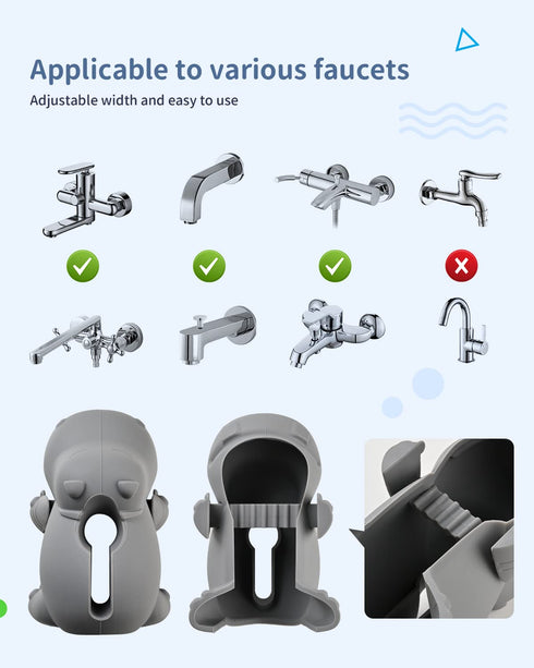 Mandoo Faucet Cover Bathtub Baby, Bath Spout Cover for Baby, Bath Faucet Cover for Kids, Tub Spout Cover Bathtub Faucet
