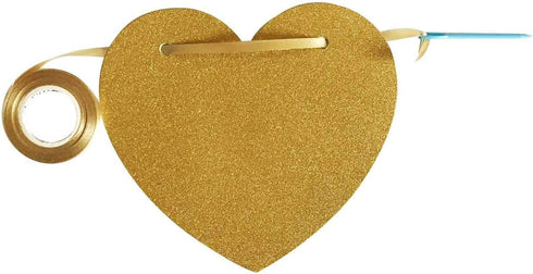 Gold Happy 11th Birthday Banner, Glitter Decorations for 11 Years Old Boy or Girl Party Supplies