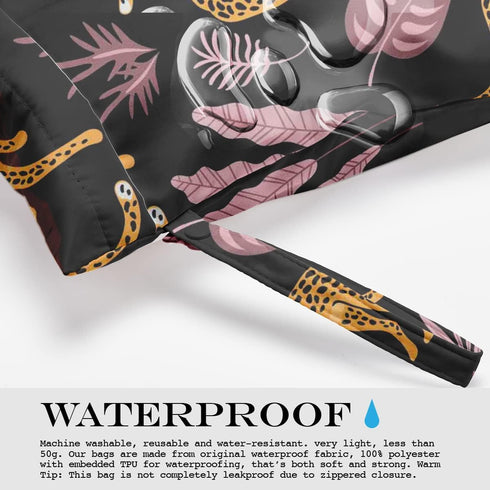 zcyxuuw Wet Dry Bag for Swimsuit, Travel, Beach, Pool, Diapers, Gym Clothes, Makeup, Camping Accessories - Waterproof