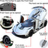 Toy Cars Model Koenigsegg Jesko, 1/24 White Alloy Die-cast Vehicle with Sound and Light