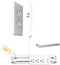 sleek socket No Shock Child Protector, Outlet & Plug Concealer with Protective Cord Clips,