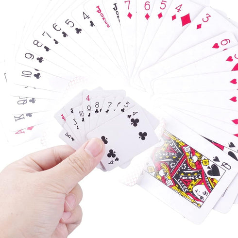 5 Decks Mini Playing Cards Party Favor, Miniature Poker Cards for Kids and Adults, 2 x 1.5 Inch
