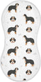vvfelixl Burp Cloths Bernedoodle Dog for Baby Boy Girls Baby Washcloths Burp