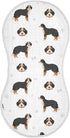 vvfelixl Burp Cloths Bernedoodle Dog for Baby Boy Girls Baby Washcloths Burp