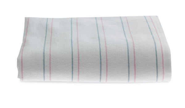 Medline Candystripe Stripe Baby Blanket, Classic Design, 100% Cotton, Soft, Cuddly, Swaddling,