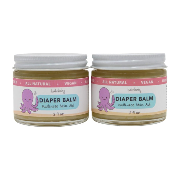 Diaper Balm by Balm Baby Natural Diaper Rash Cream & Multipurpose Baby