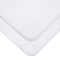 American Baby Company 2 Pack Waterproof Flat Reusable Bassinet Mattress Pad Protector, White, 15" x 33"