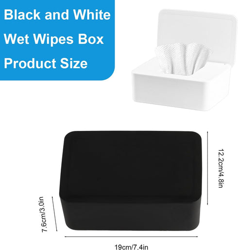 QBXMY7 1 Pcs Diaper Wipes Dispenser, Refillable Wipe Container, Wipe Container with Sealing Design Lid, Keep Wipes