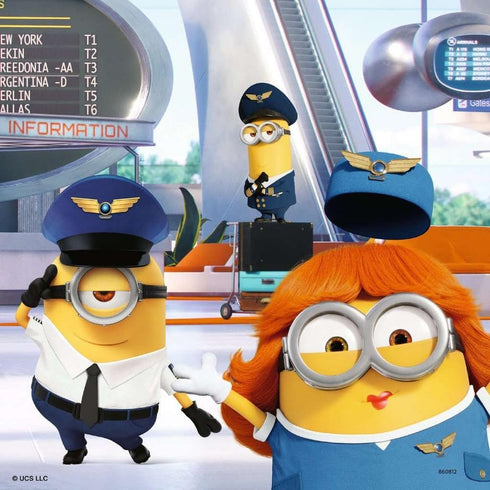 Ravensburger - Funny Minions 3x49 Piece Jigsaw Puzzle Set for Kids - Every Piece is Unique