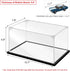 Acrylic Display Case for Collectibles, Clear Box for Lego 10265 Car Model Toys, 15.7*7.9*5.9 inch