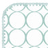 SwaddleDesigns Large Receiving Blanket, Ultimate Swaddle for Baby Boys & Girls, SeaCrystal Mod Circles