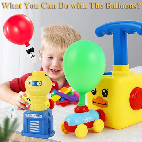 100PCS Set Replacement Balloons for Balloon Powered Car Launcher Toy