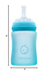 3-in-1 1-3 5 oz) Glass Sippy Cups for Toddlers | Silicone Coated Baby Sippy Cup | Non-Toxic Transition Sippy Cup