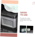 OUNONA Outdoor Portable Toilet Foldable Car Travel Toilet for Camping Emergency Use Compact Design Material Convenient
