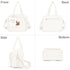 hibear Baby Diaper Bag,Small Diaper Bag Tote Crossbody Diaper Bag Cute Quilted Diaper Bag Baby Travel Shoulder Bag