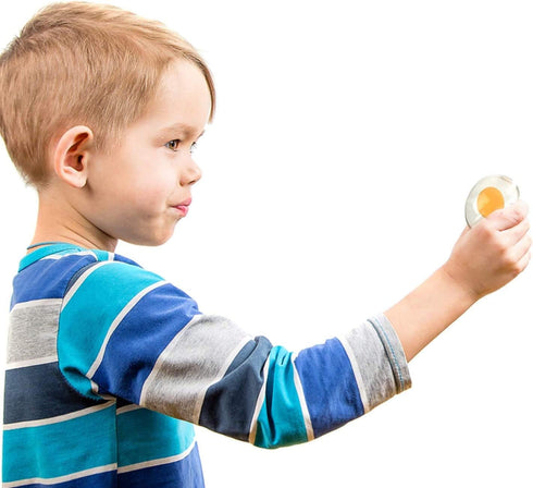 6-Pack) The Dreidel Company Sticky Egg Splat (White