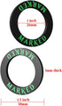Citadel Black Health & Condition Rings, 80 Pack, Double Sided Black Plastic Rings for Dungeons and Dragons
