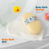 Set Hypoallergenic Natural Baby Sponge & Wash Cloth for Bath Ultra-Soft, Gentle, Safe for Newborns, Infants & Sensitive
