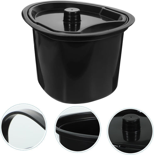 Plastic Potty Training Bucket with Lid for Kids and Seniors