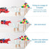 Spider Web Shooter, Superheroes Wrist Launcher Toy, Funny Educational Toys, Spider Gloves Man Cosplay Gift (Red)