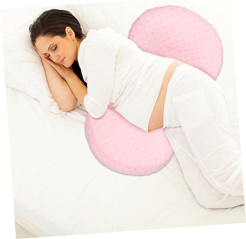 MERRYHAPY Multi-Functional Cooling Pregnancy Pillow Ergonomic Waist and Belly Support Cushion for Reducing Discomfort
