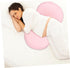 MERRYHAPY Multi-Functional Cooling Pregnancy Pillow Ergonomic Waist and Belly Support Cushion for Reducing Discomfort
