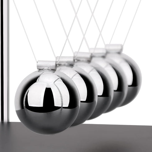 Newtons Cradle Balance Balls, Science Physics Gadget Desktop Decoration Kinetic Motion Toy