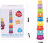 Baby Stacking Nesting Cups Toys for 6 to 12 Months, Bath Toys for Kids Ages 1-3, Montessori Gifts