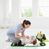 Inbeby Tummy 3-in-1, Tummy Set 0 3 6 12 Time Mirror & Play Mat & Pillow High Contrast Black and White Baby Toys