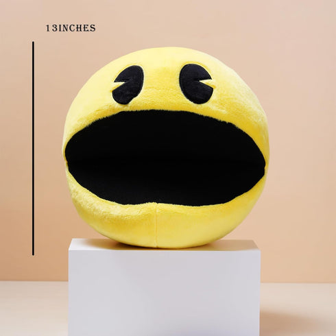 Plush 13in Yellow Stuffed Animal Toy - Cute Soft Anime Plush Pillow for Kids