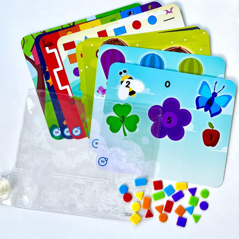 hand2mind Colors & Shapes Sensory Pad, Occupational Therapy Toys, Toddler Sensory Play Therapy Toys