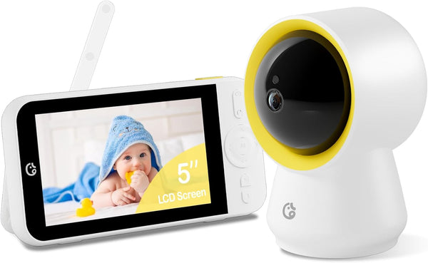 Ellie Baby Pro Ellie Baby Monitor No WiFi, Baby Monitor with Camera and Audio, 5"