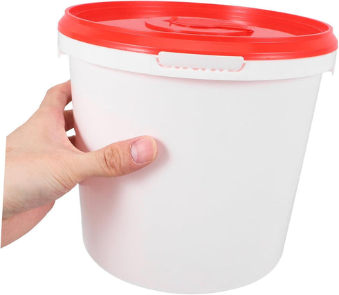 PRETYZOOM Refillable Wipe Dispenser Bucket for Travel Lightweight Plastic Container for Diapers and Wipes Portable