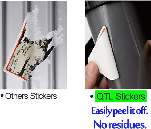 QTL Truck Stickers for Kids, Boys Tractor Stickers for Water Bottles, Easter Basket Stuffers, 50Pcs