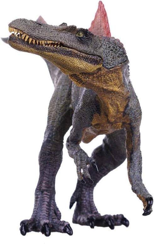 Spinosaurus Toy with Moveable Jaw, Dinosaur Action Figure for Kids Birthday Cake Topper, Home Decoration or Dinos Fans
