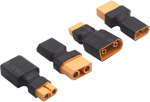 2Pairs ShareGoo RC XT90 to XT60 Plug Male Female Adapter Connector for RC FPV Drone Car Lipo NiMH Battery Charger