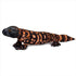 20" Gila Monster Stuffed Animal: Giant Black Dinosaur Plush Creature, Prehistoric Reptile Toy for Kids