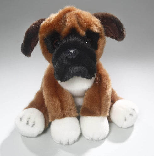 Carl Dick Boxer Dog Plush Toy, 10 Inches, 25cm, Soft Toy, Stuffed Animal 3344