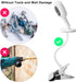 iTODOS Baby Monitor Mount Compatible with Nanit Pro Smart Baby Monitor, 8in Flexible Arm Monitor Mount