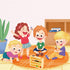 Wooden Ramp Racer with 3 Cars and 2 Balls, Toddler Toys for 1-3 Year Old Gifts